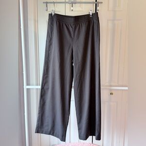 Matty M Brown Wide-Leg Trousers